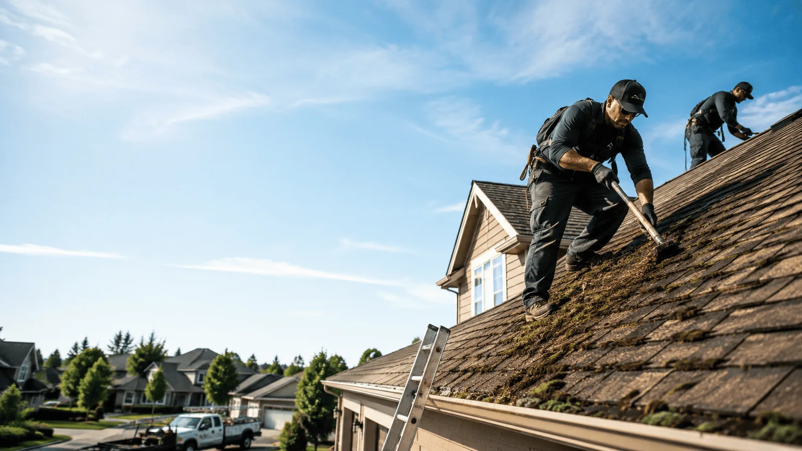 Roof Moss Removal in Walnutport, PA near me